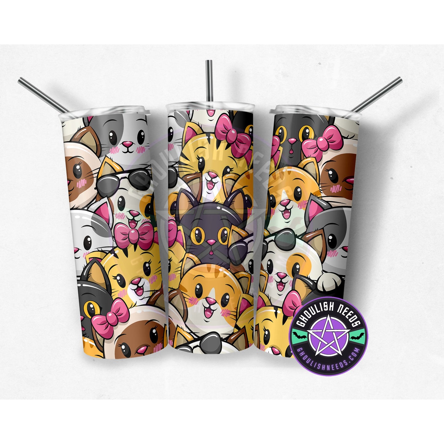 Happy Cat V1 20oz Tumbler