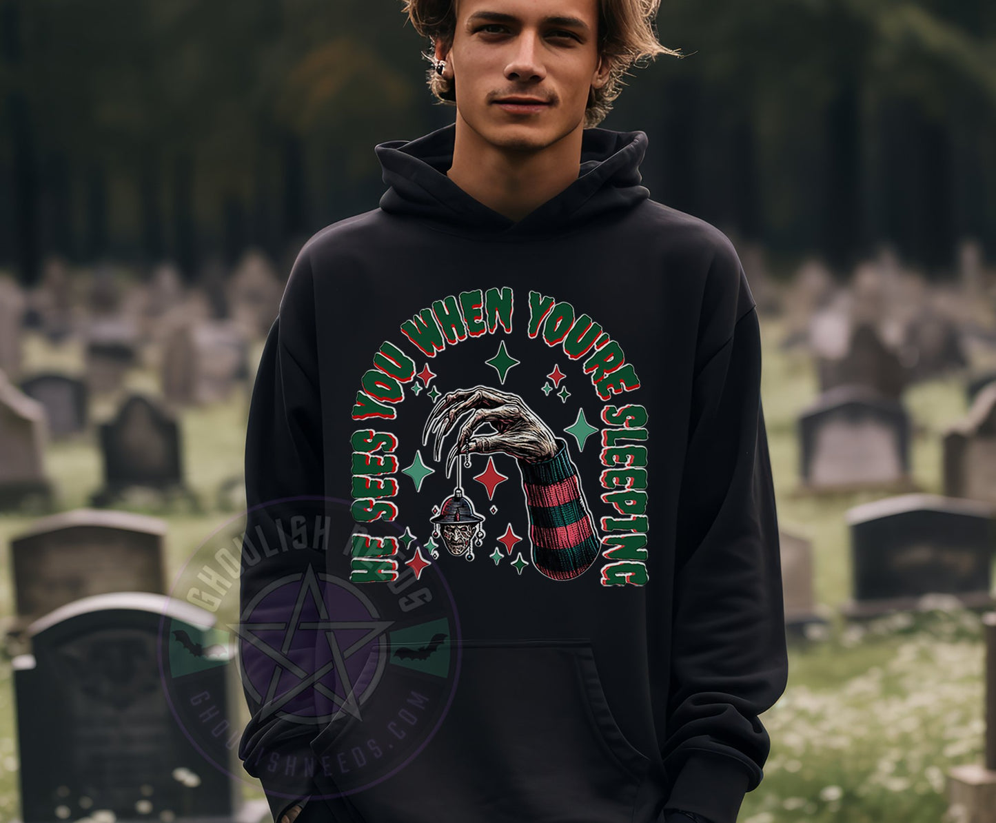 Freddy knows when you're sleeping Hoodie