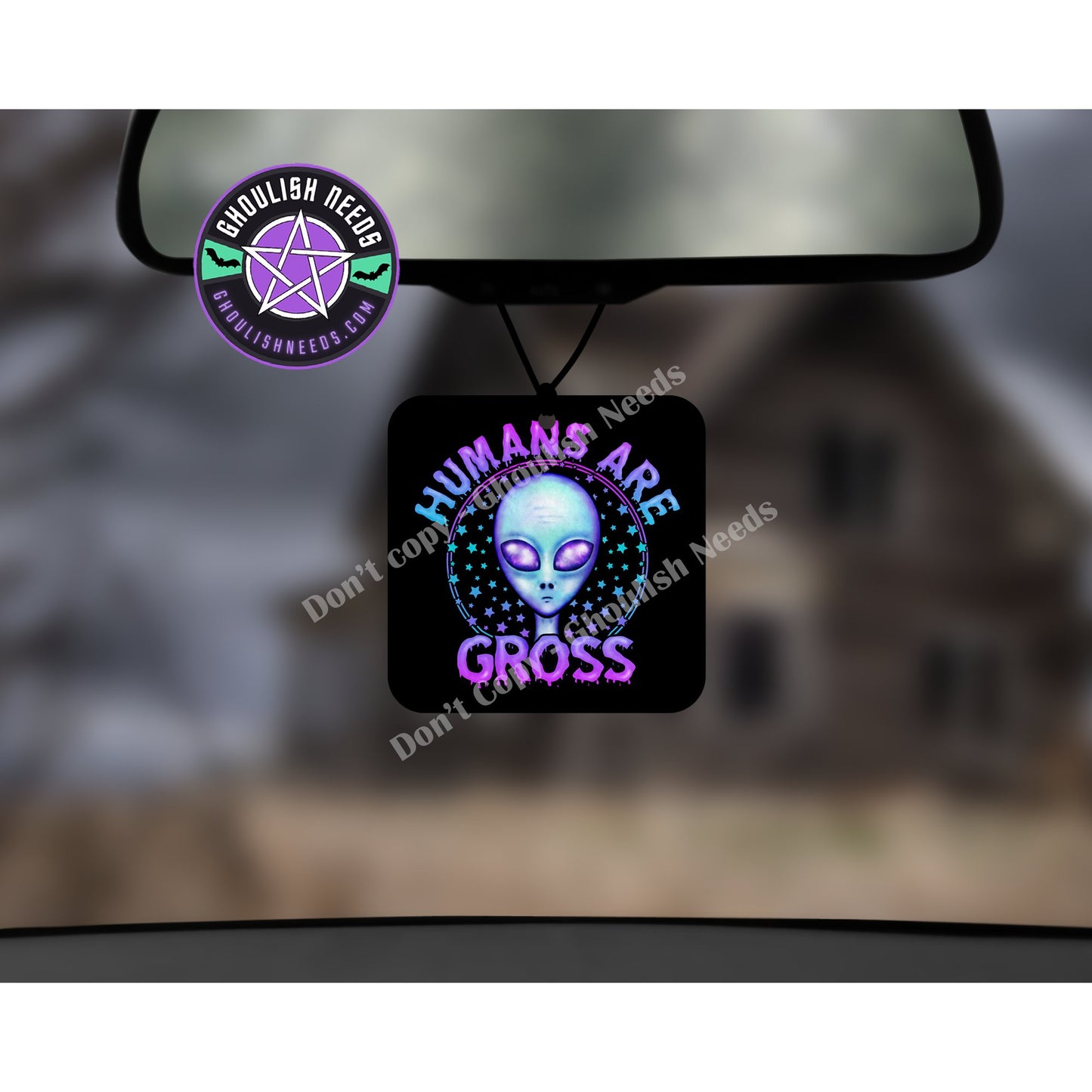 Humans are Gross Car Air Freshener