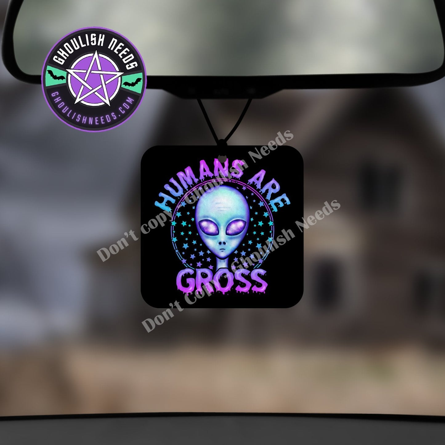 Humans are Gross Car Air Freshener