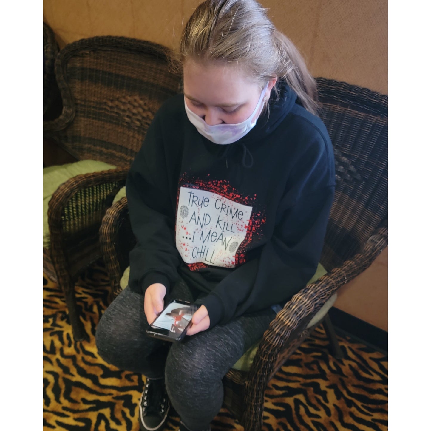 True Crime Pullover Hoodie