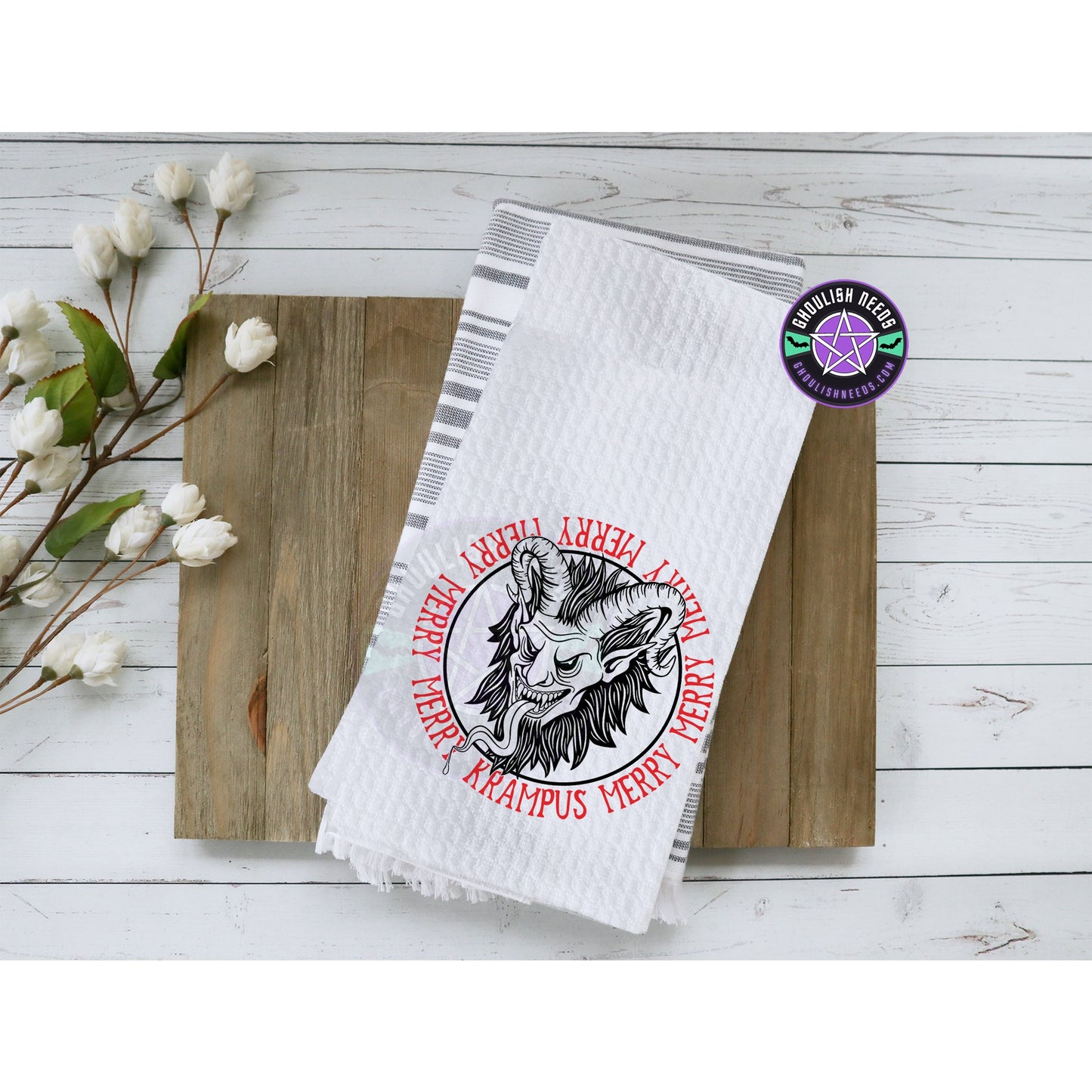 Krampus Hand towels / Tea Towel