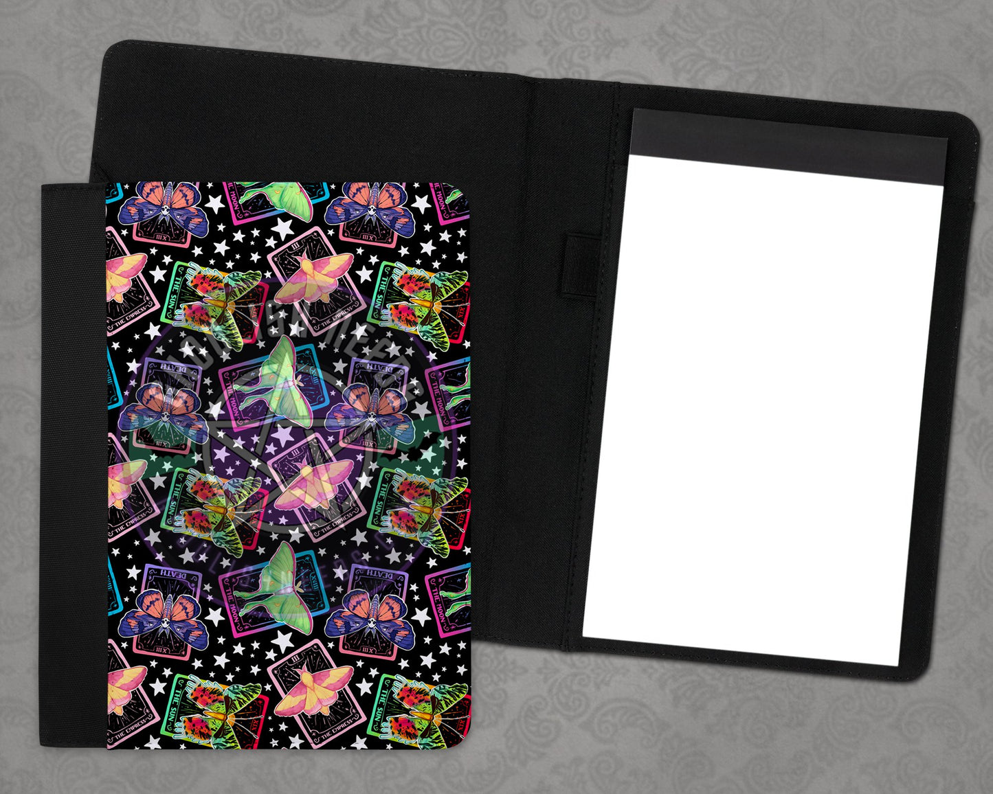 Moth Tarot mix Notepad Holder
