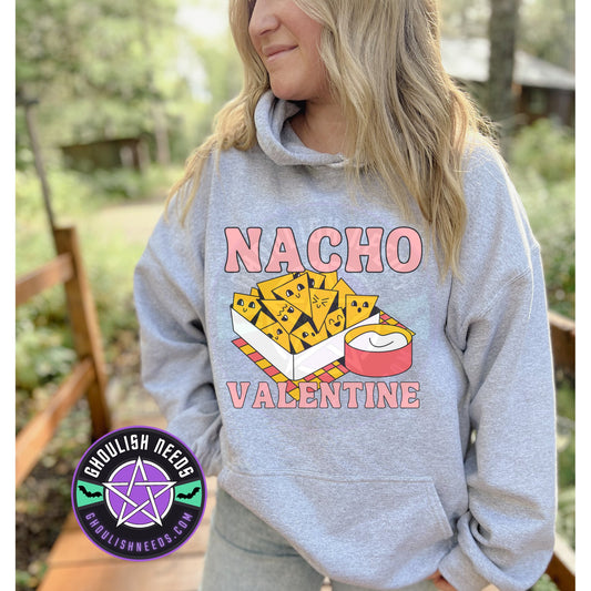 Nacho Valentines Pullover Hoodie