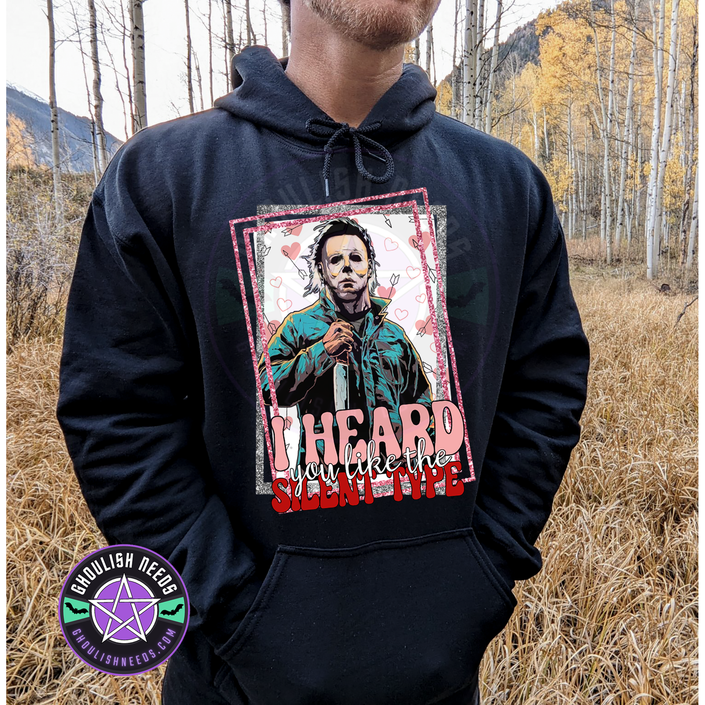 Silent Type Pullover Hoodie