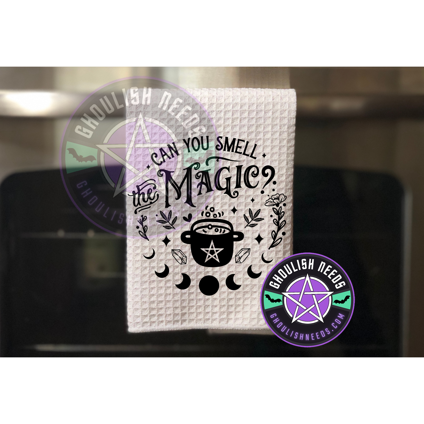 Smell The Magic Hand towels / Tea Towel