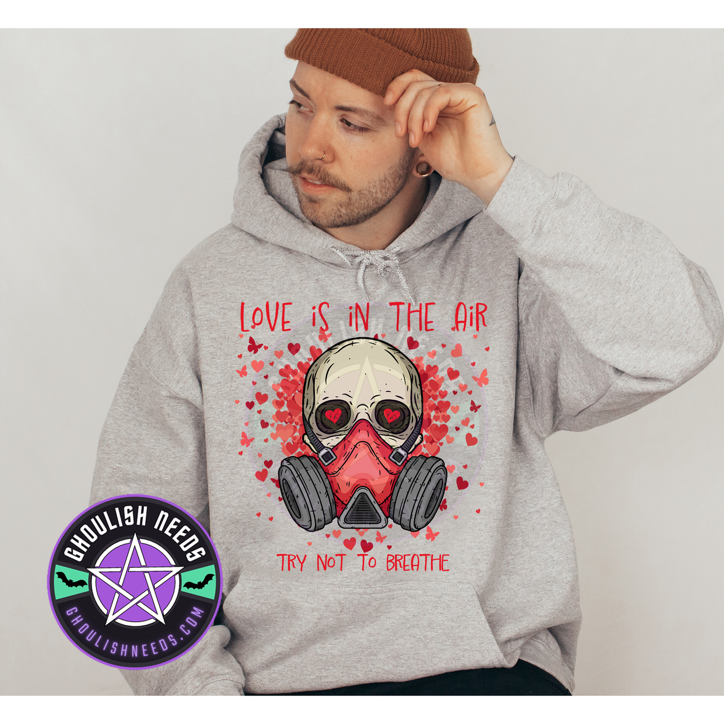 Try not to breathe Pullover Hoodie