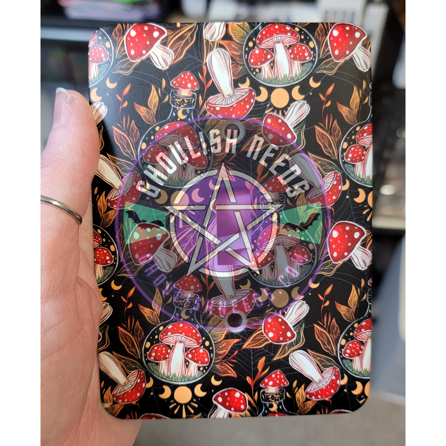 Wishing Bottle Light Switch Cover