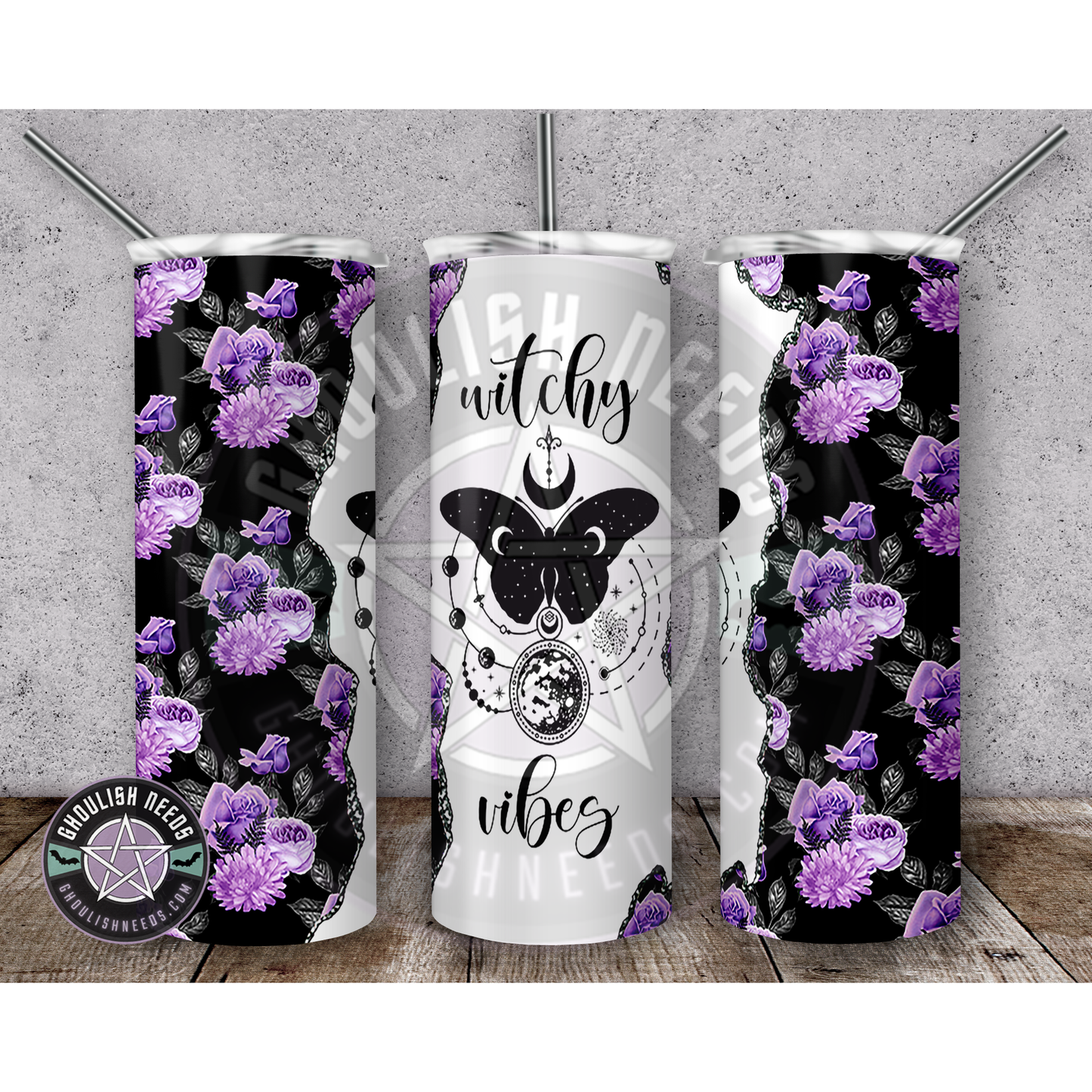 Witchy Vibes 20oz tumbler