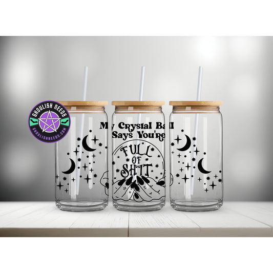 Crystal Ball Libbey Glass