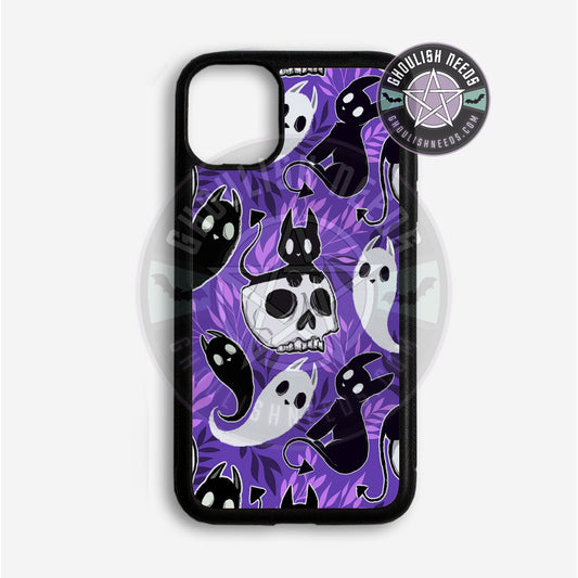 Ghost And Demon Cat Phone case