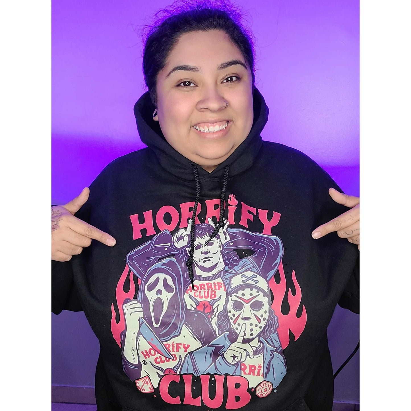 Horrify Club Pullover Hoodie