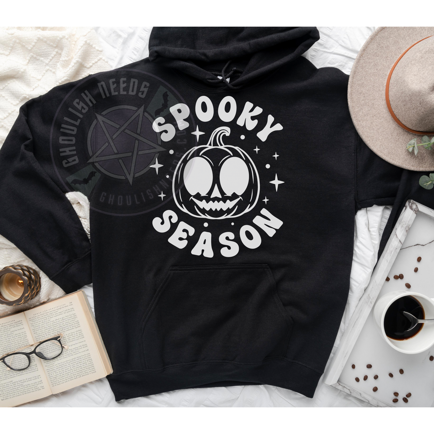 Spooky Season Pumpkin Pullover Hoodie
