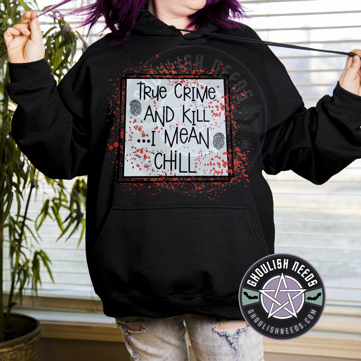 True Crime Pullover Hoodie