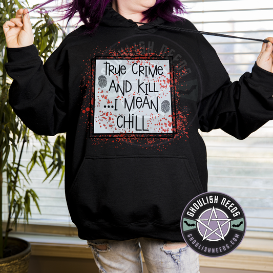 True Crime Pullover Hoodie