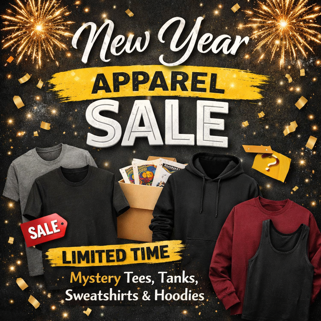 Inventory Clear-Out Apparel (Limited Colors)
