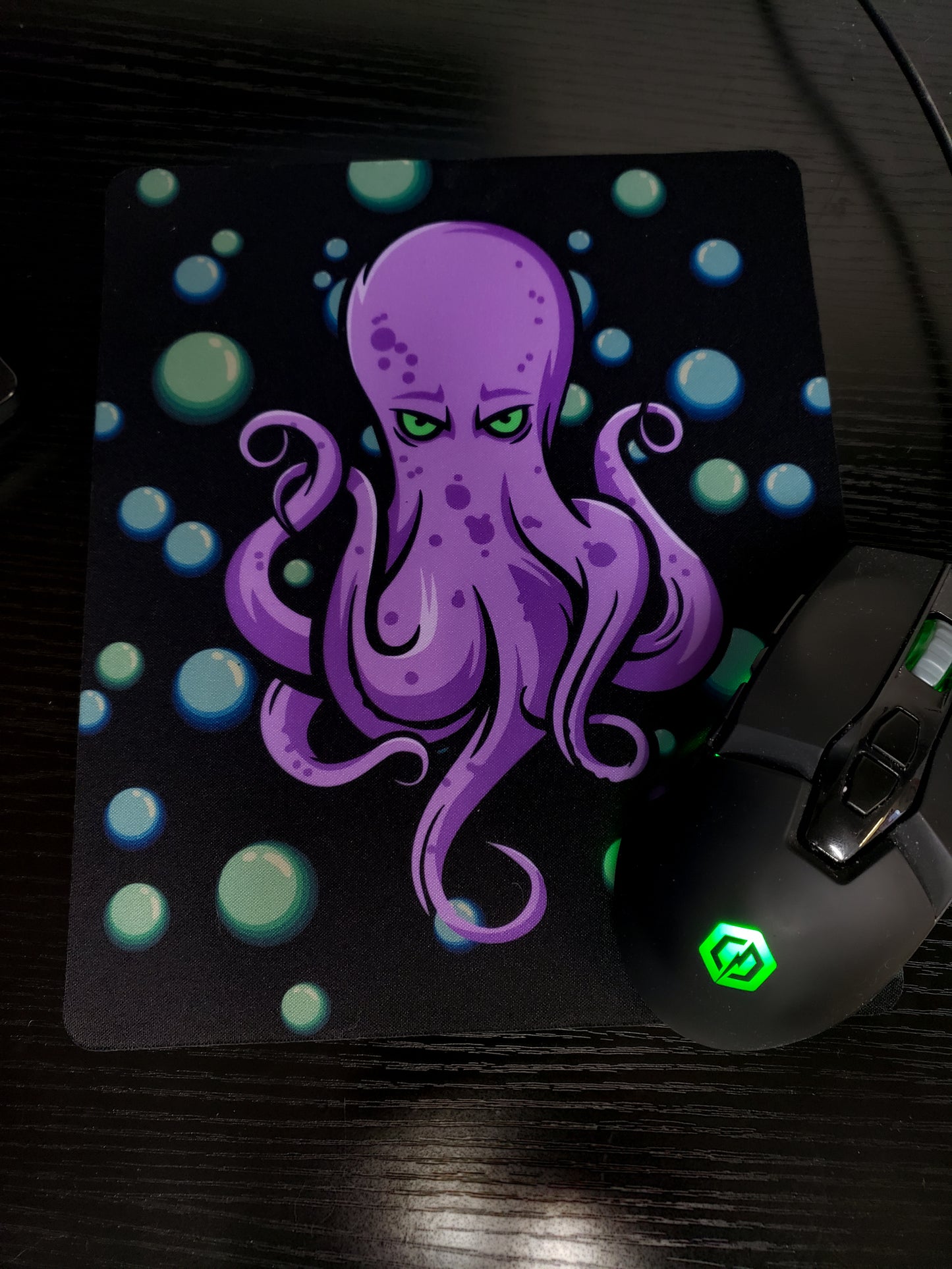 Angry Octopus Mousepad