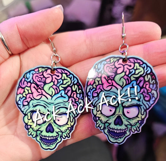 Alien ACK ACK Earrings