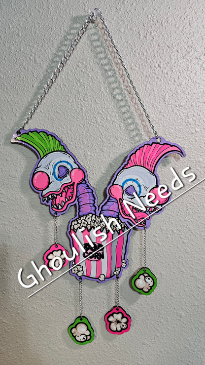 Twin Klownies Sign