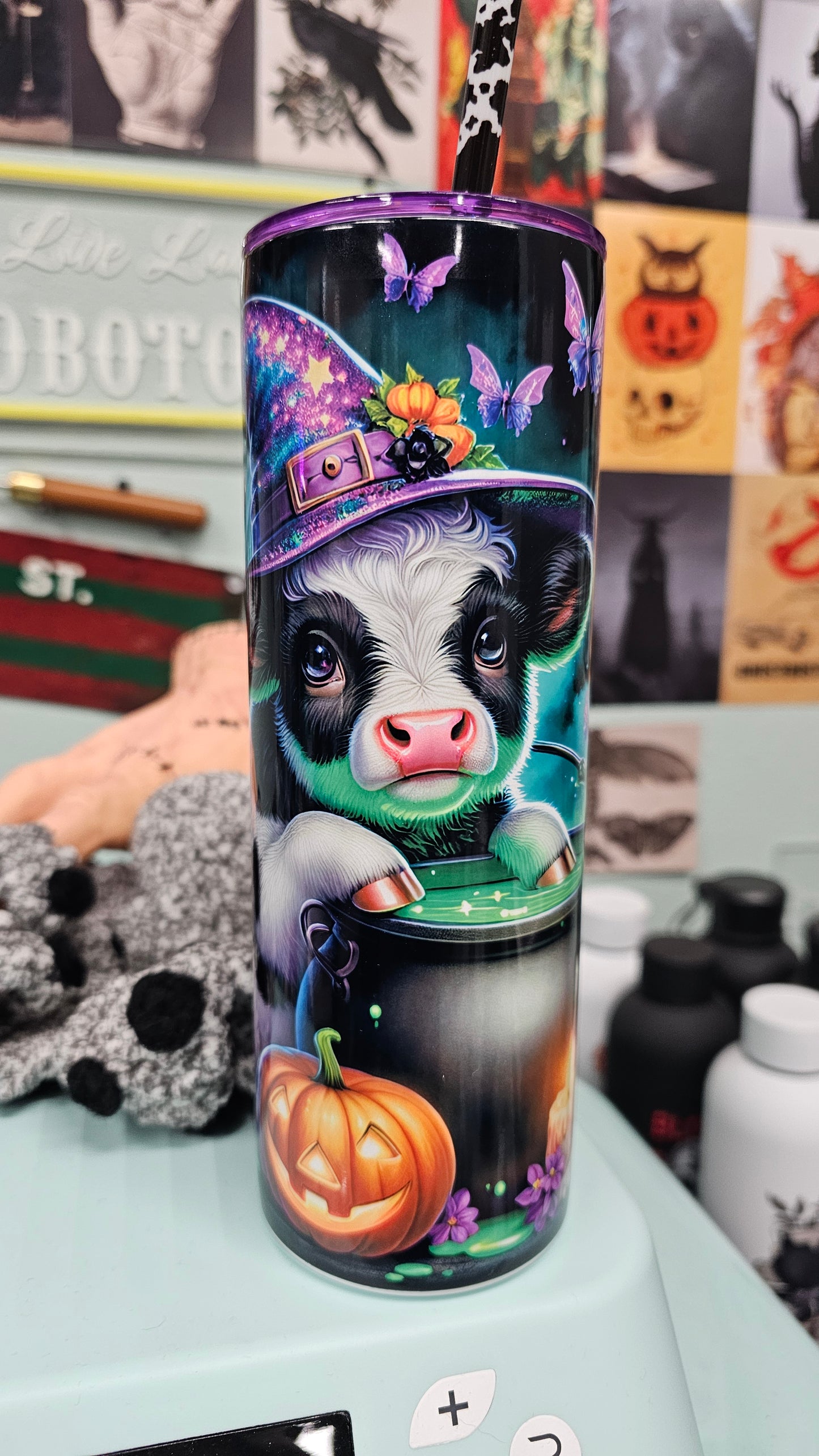 Wizard Cow 20oz Double Insulated Tumbler