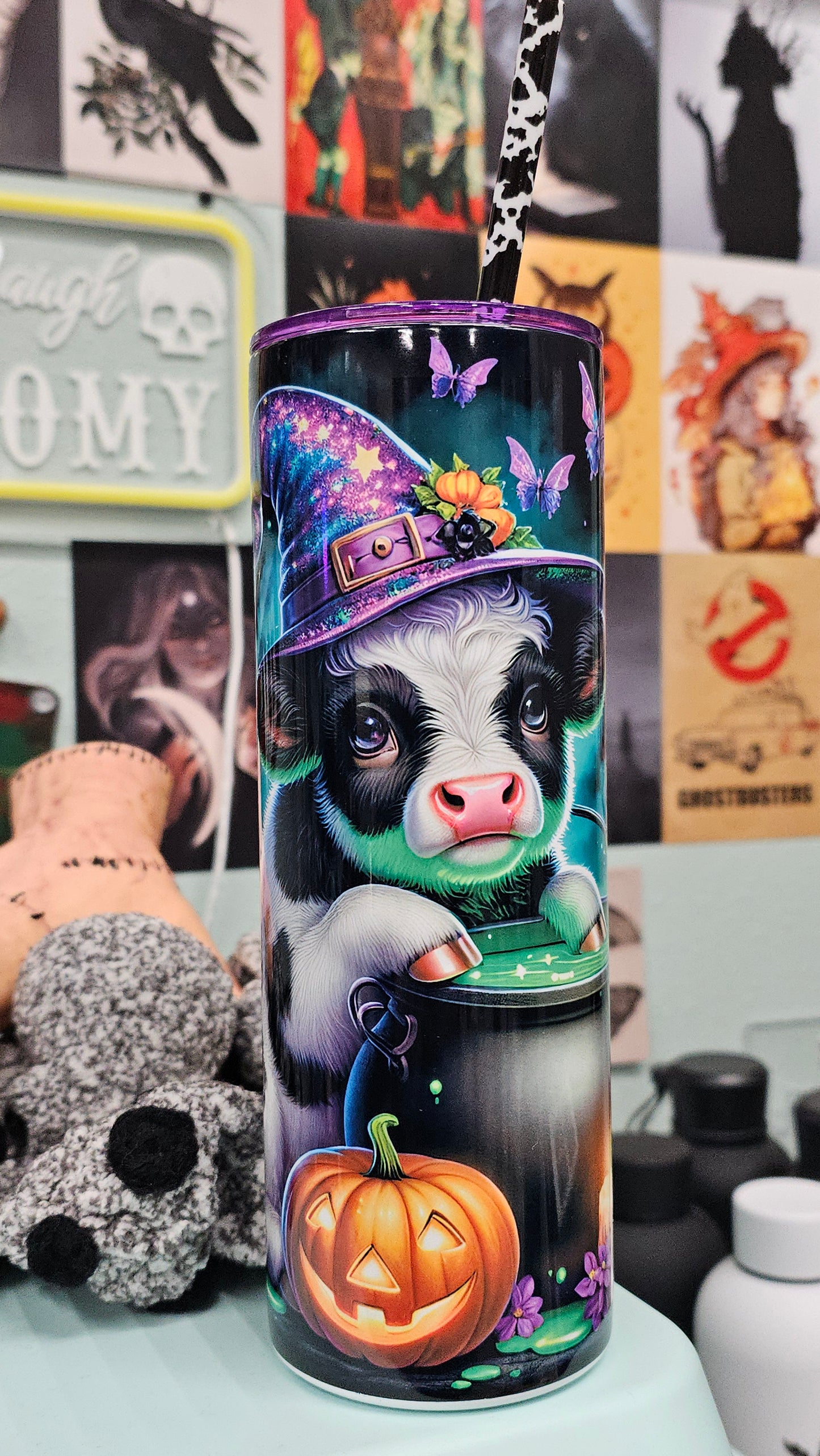 Wizard Cow 20oz Double Insulated Tumbler