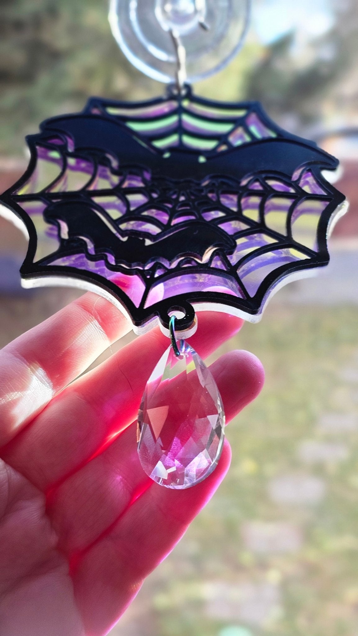 Bat Webbed Suncatchers