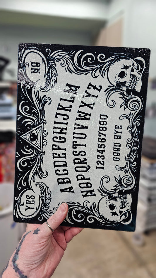 MESS - UP - OUIJA GLASS CUTTING BOARD - MESS-UP