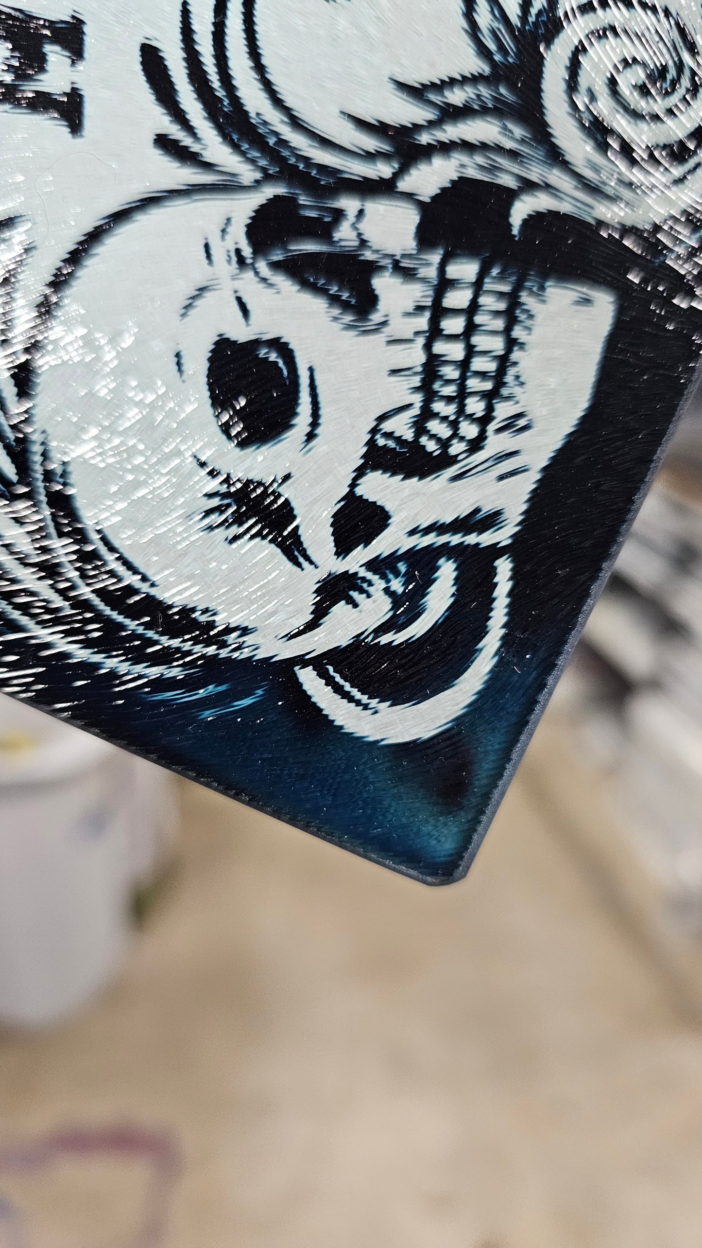 MESS - UP - OUIJA GLASS CUTTING BOARD - MESS-UP