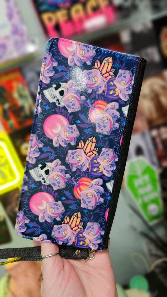 MESS - UP - HALLOWEEN CHARACTER ZIPPER LONG WALLET - MESS - UP
