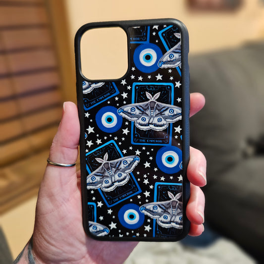 #5 MESS - UP - EVIL EYE MOTH iPHONE 11 PRO PHONE CASE - MESS-UP