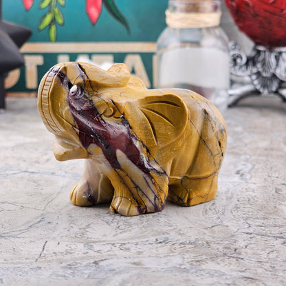 Mookite Jasper Elephant
