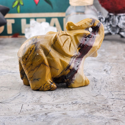 Mookite Jasper Elephant