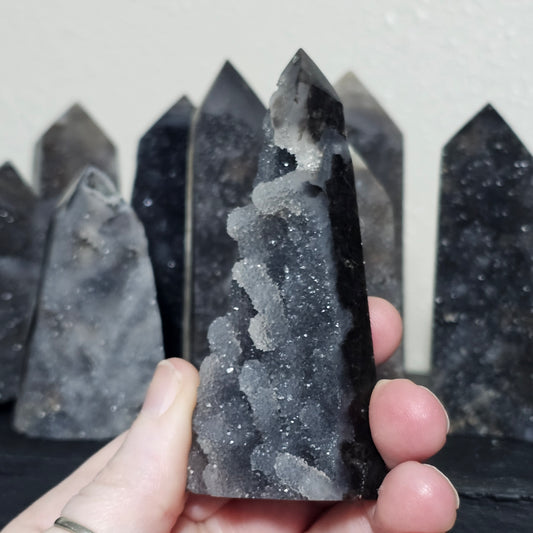 Sphalerite Druzy Towers - Random Picks