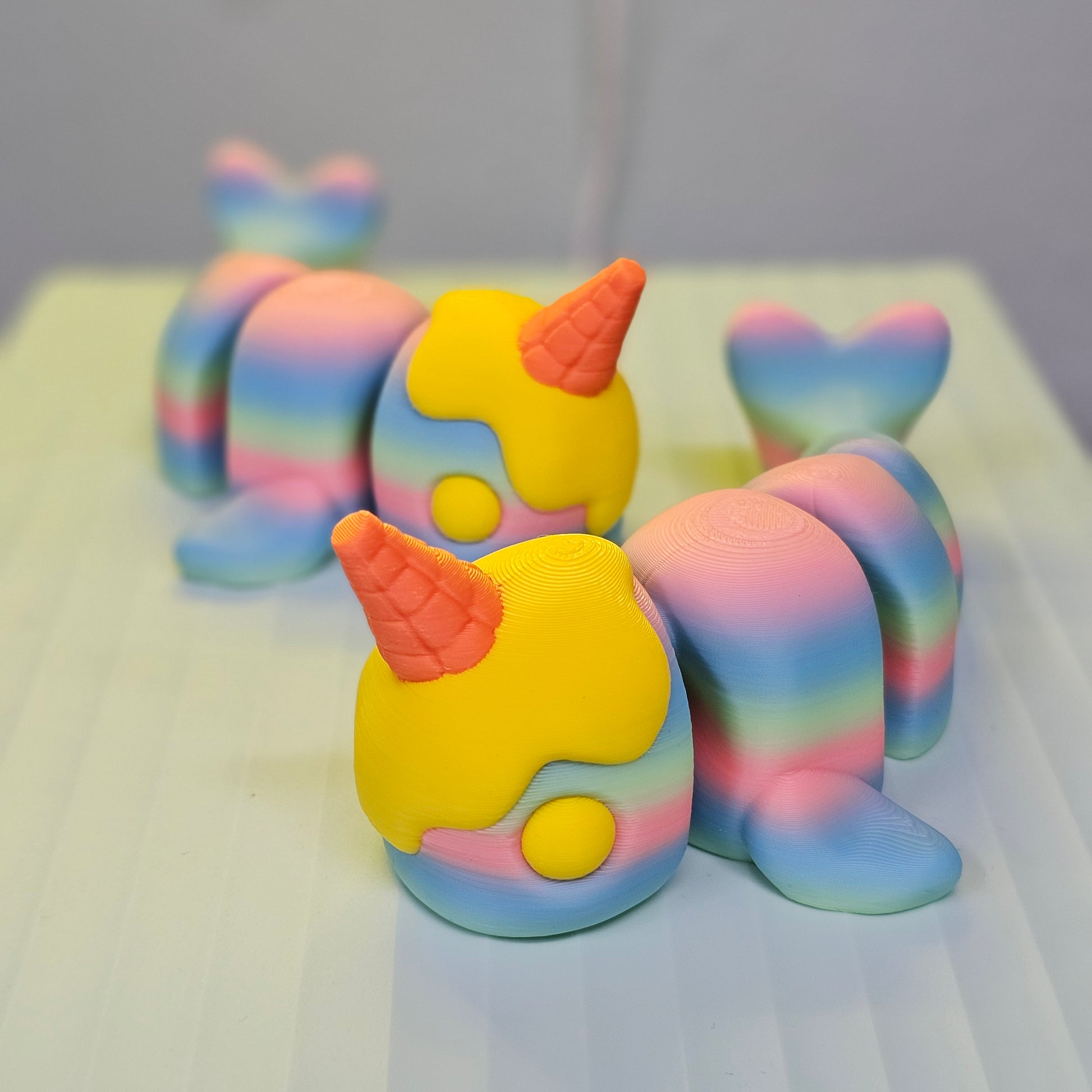 Ice Cream Narwhal - 3D Print