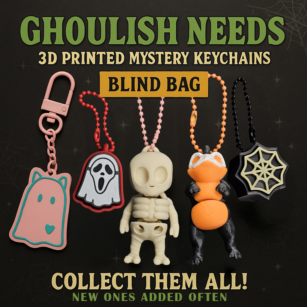 3D Keychain Blind Bags - Collect them all