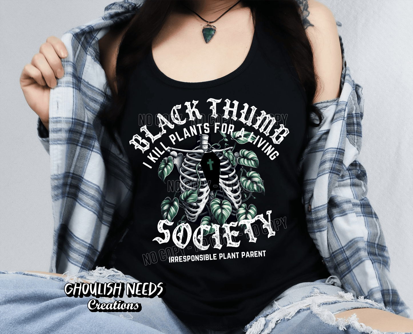 Black Thumb tank top!