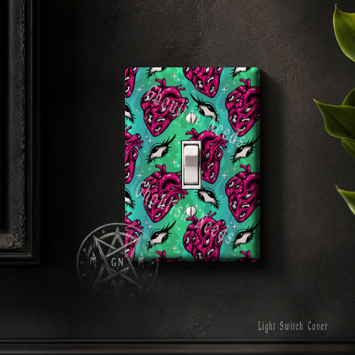 Eye Heart You Light Switch Cover