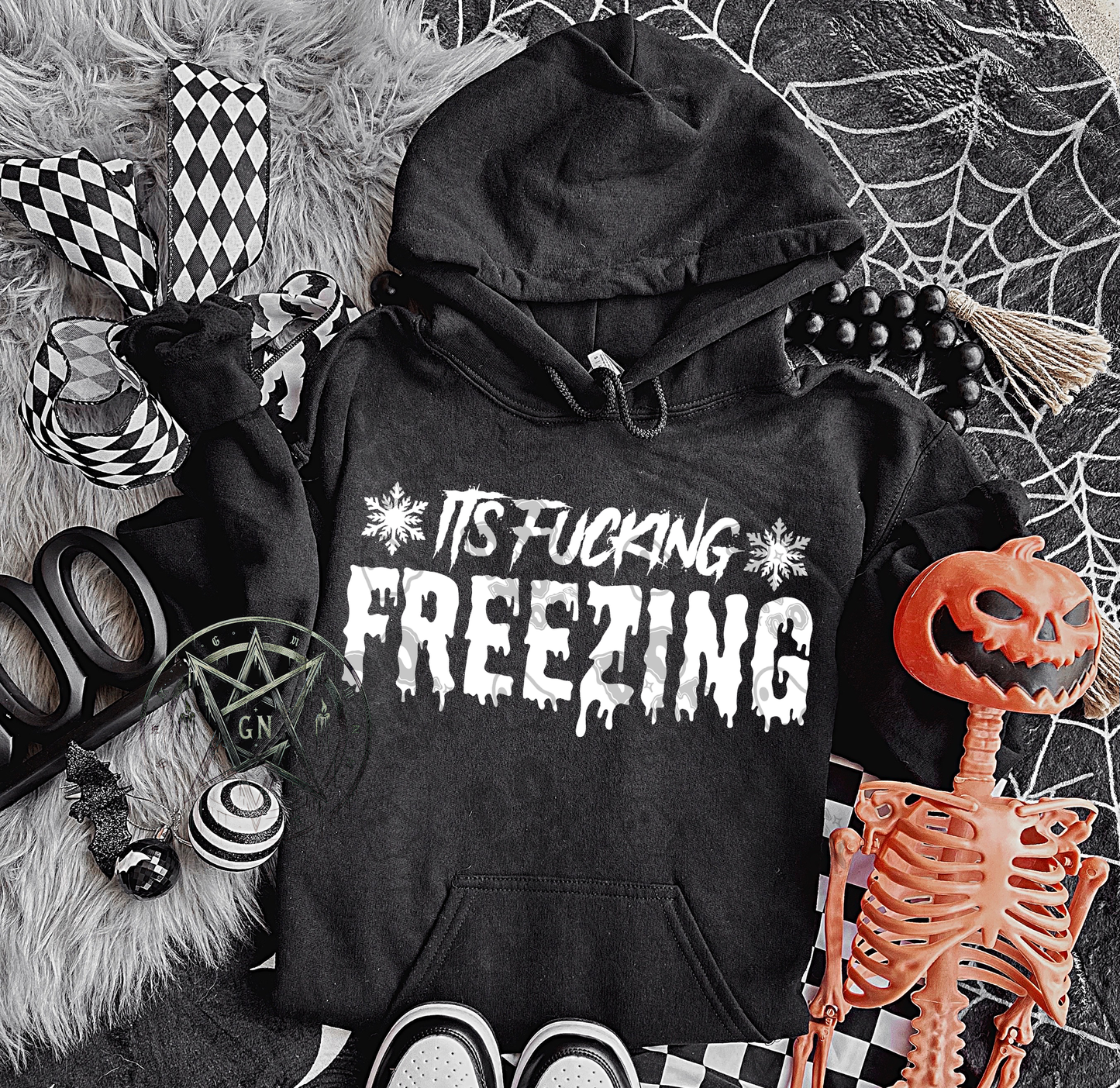 Fucking Freezing Pullover Hoodie