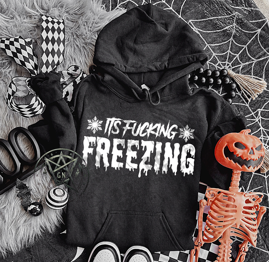 Fucking Freezing Pullover Hoodie