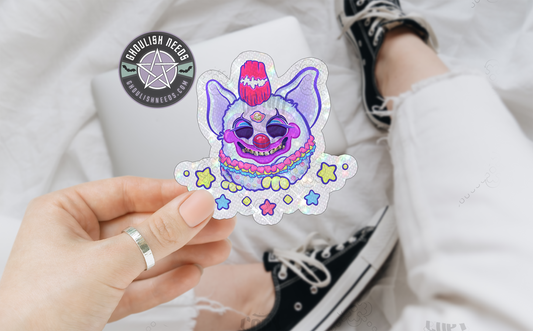 Holographic Flurby Klown Magnet