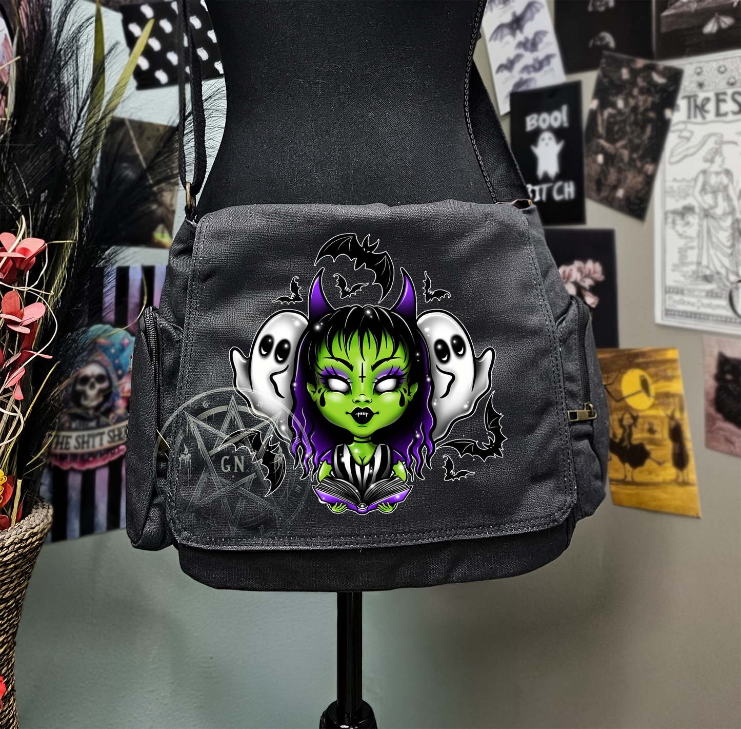 Ghoul Messenger Bag