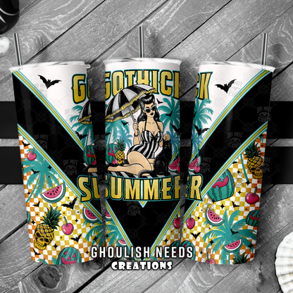 Gothic Summer 20oz Double Insulated Tumbler