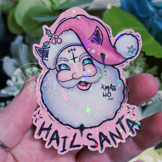 Hail Santa Magnet