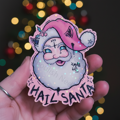Hail Santa Magnet