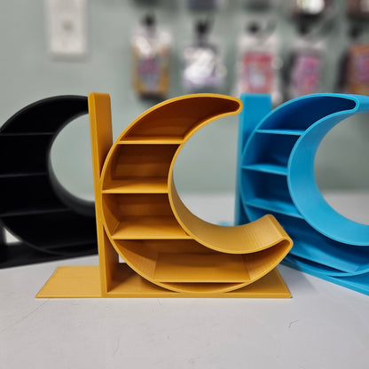 Crescent Moon Bookend - 3D Printed Shelf