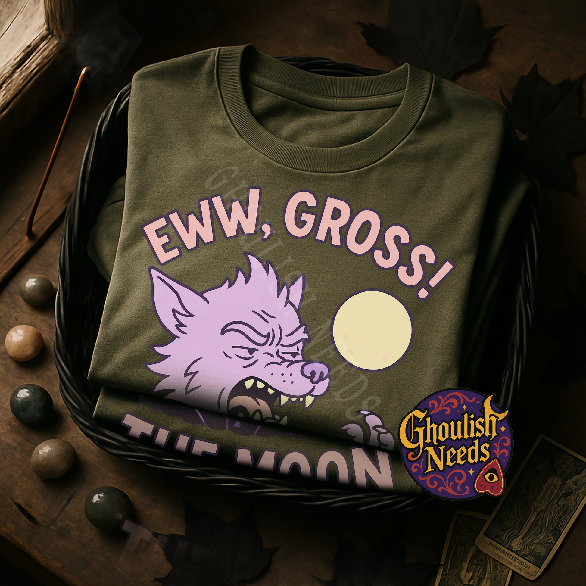 Pile of Eww Gross, The Moon Graphic Tee