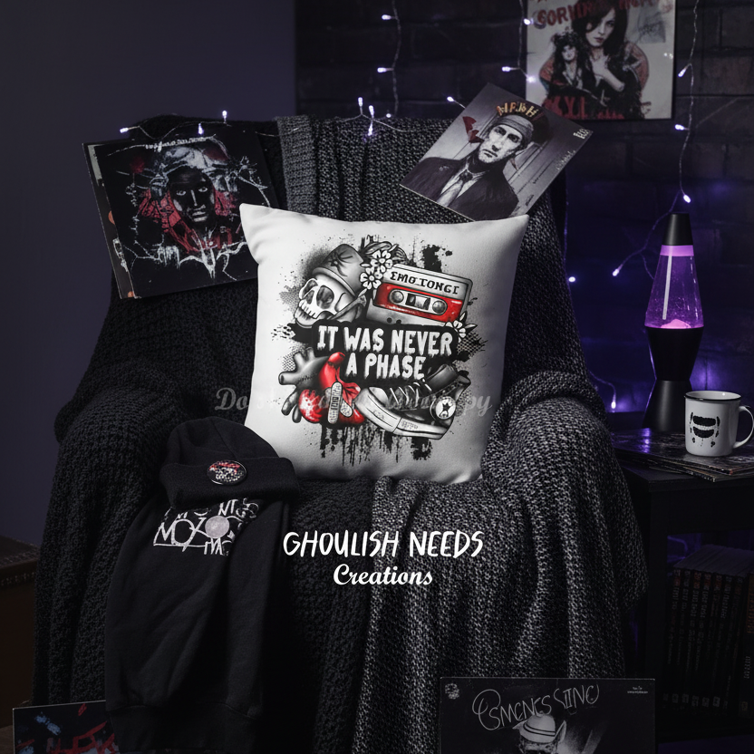 It Was Never A Phase White Pillow Case