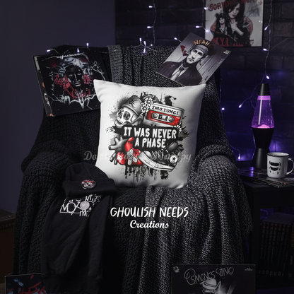 It Was Never A Phase White Pillow Case