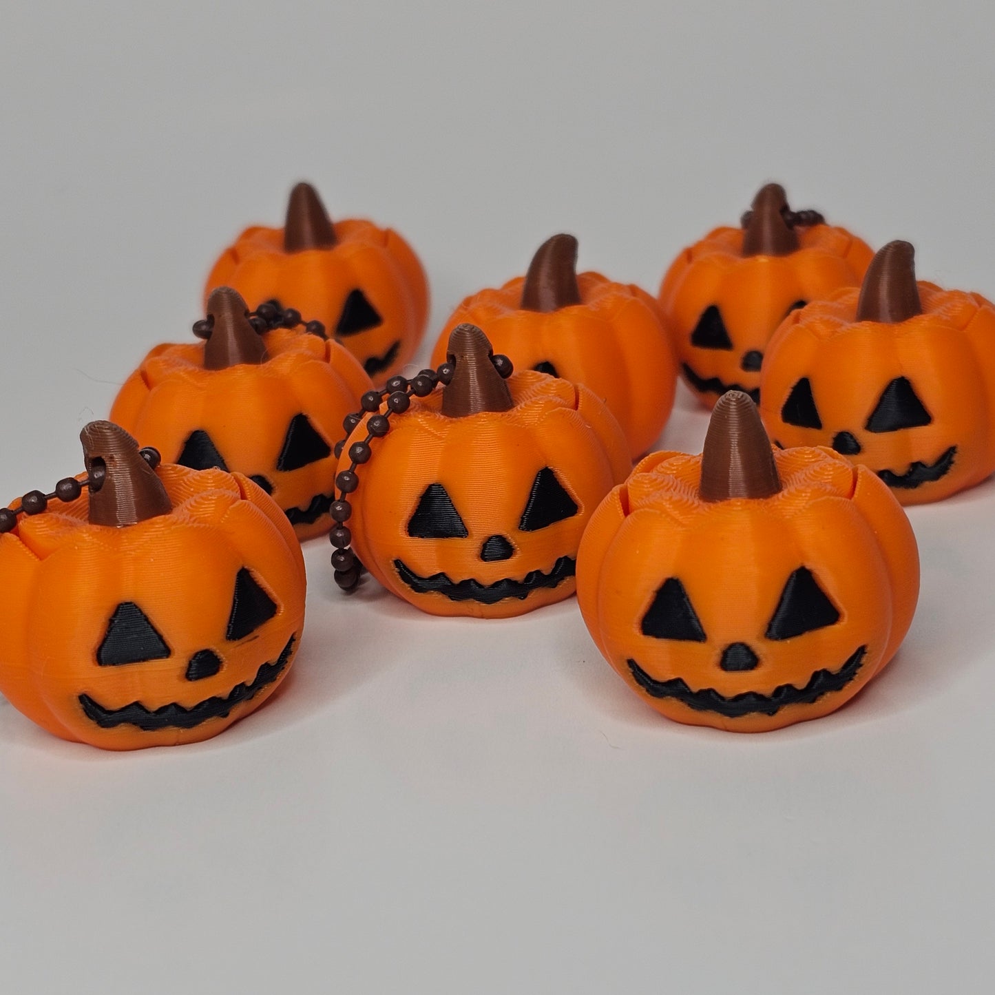 Pumpkin clicker keychains