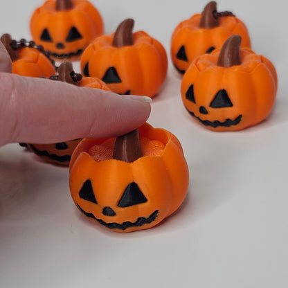 Pumpkin clicker pushed down